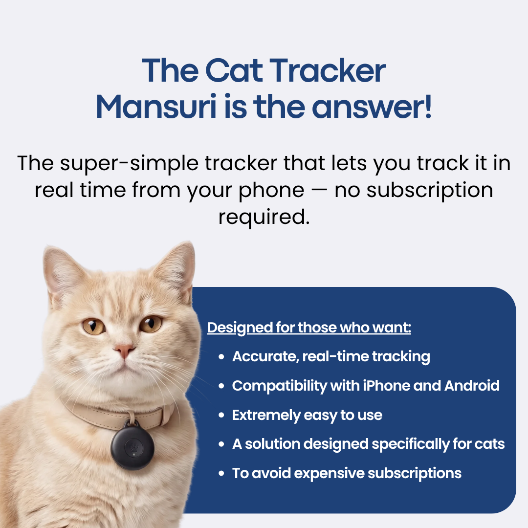 Localizador GPS para gatos sin suscripción – Legends